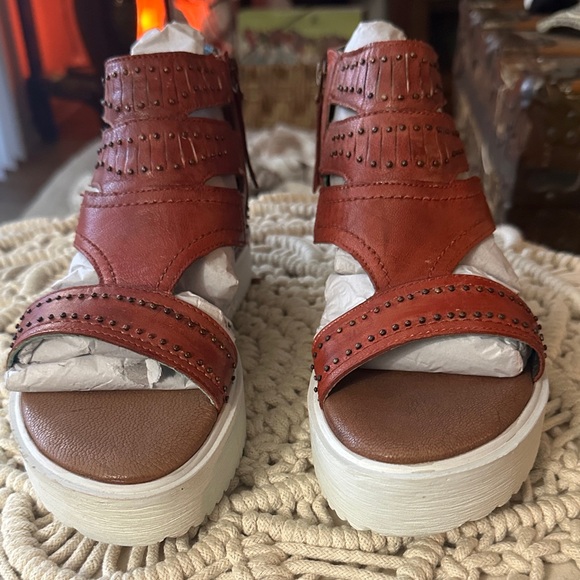 roan by bed/stu Shoes - Women's Studded Leather Sandals